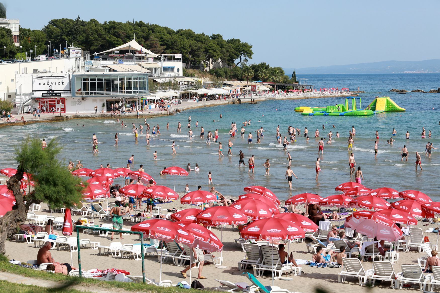 Pláž v Chorvatsku