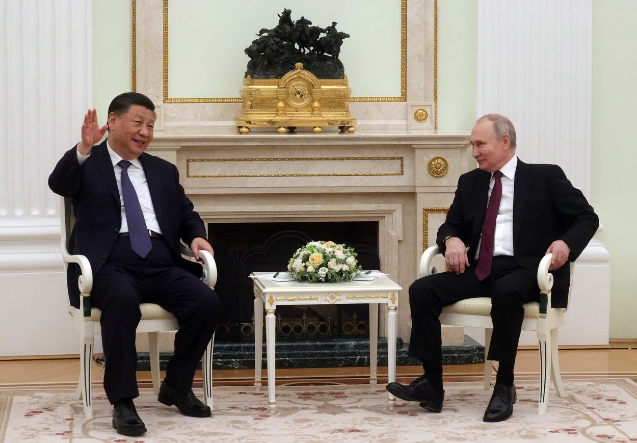 si ťin-pching čína návštěva vladimir putin rusko