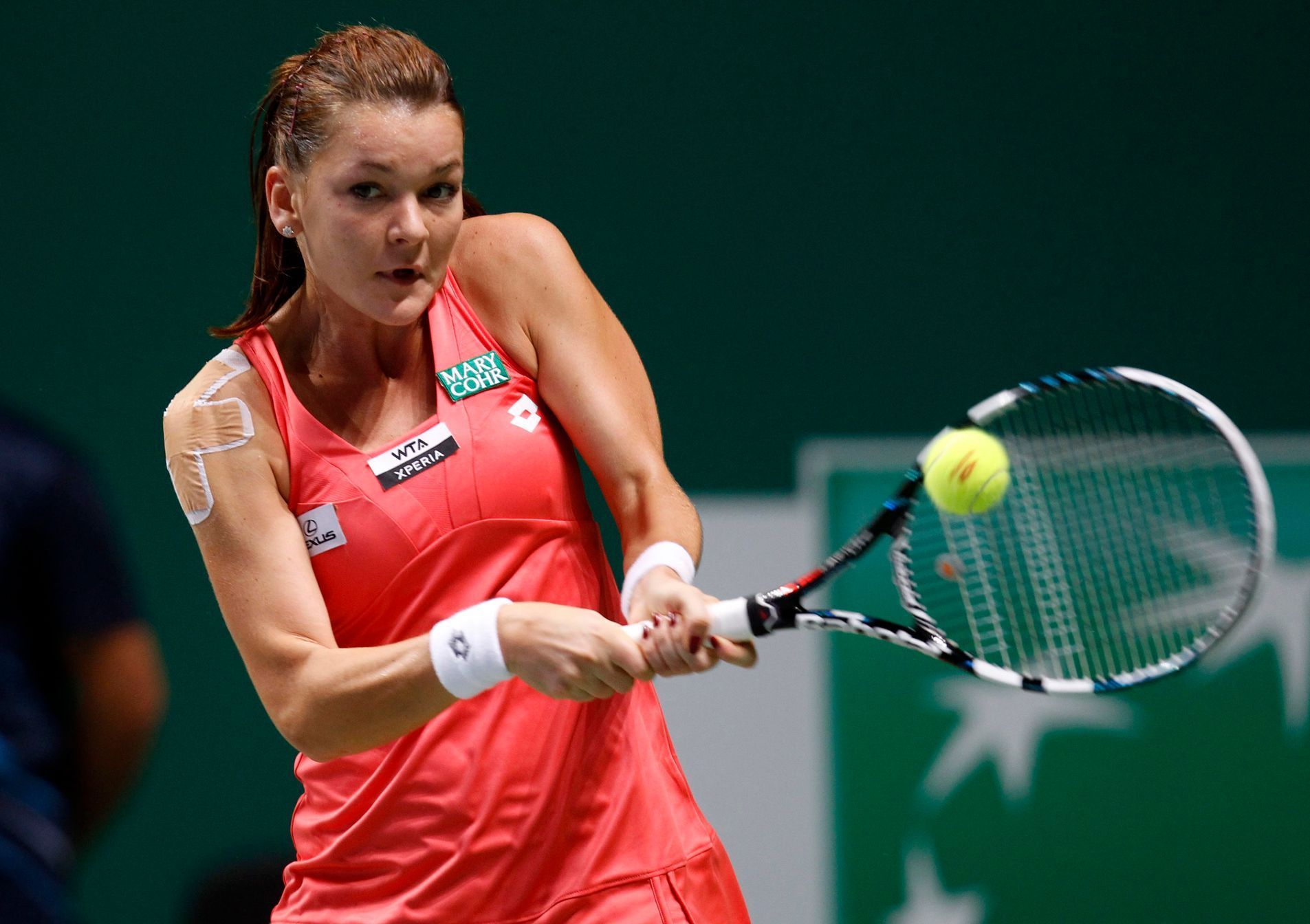 Agnieszka Radwaňská na Turnaji mistryň