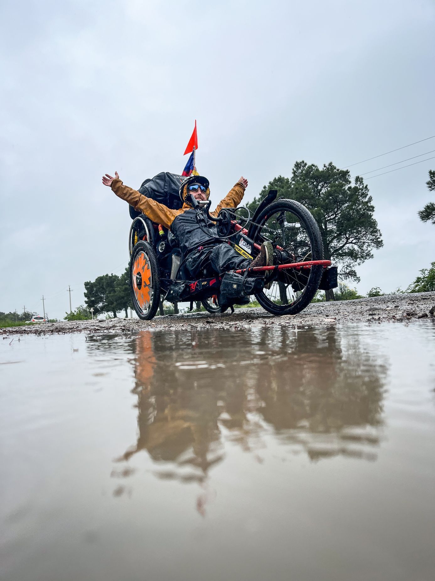 Handbike Kyrgyzstán