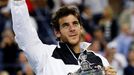 Juan Martin del Potro s trofejí