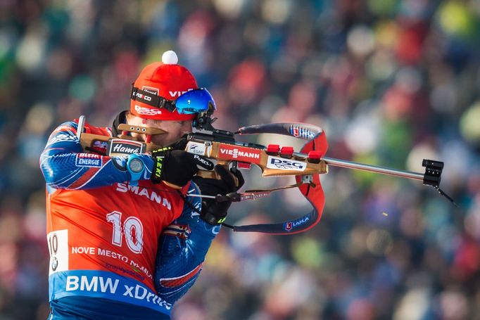 Biatlon, SP NMNM,sprint M: Michal Šlesingr