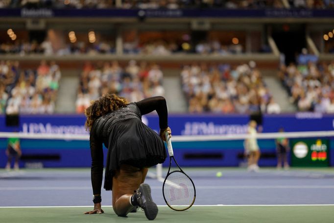 US Open 2022, 3. den (Serena Williamsová)