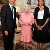 Obama s královnou