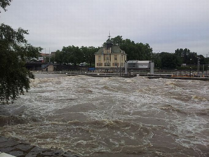 Štvanice. Pondělí, 18:11