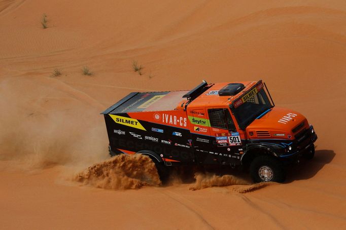 12. etapa Rallye Dakar 2023: Martin Macík ml., Iveco