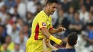 France's Laurent Koscielny in action with Romania's Florin Andone