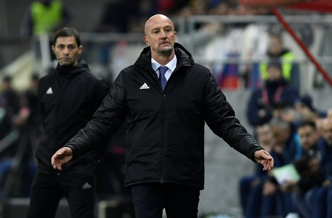 Soccer Football - Euro 2020 Qualifier - Group E - Slovakia v Hungary - City Arena, Trnava , Slovakia - March 21, 2019  Hungary coach Marco Rossi during the match       RE