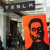 Tesla, Musk, protest, Berlin, Germany