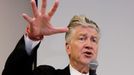 Režisér David Lynch na fotografii z roku 2010.