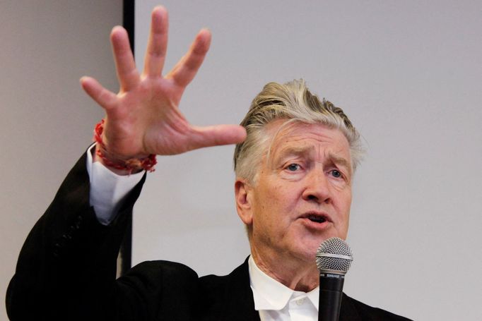 Režisér David Lynch na fotografii z roku 2010.