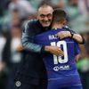 Eden Hazard a Maurizio Sarri ve finále Evropské ligy 2019
