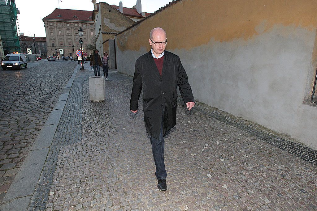 Bohuslav Sobotka na srazu svých příznivců