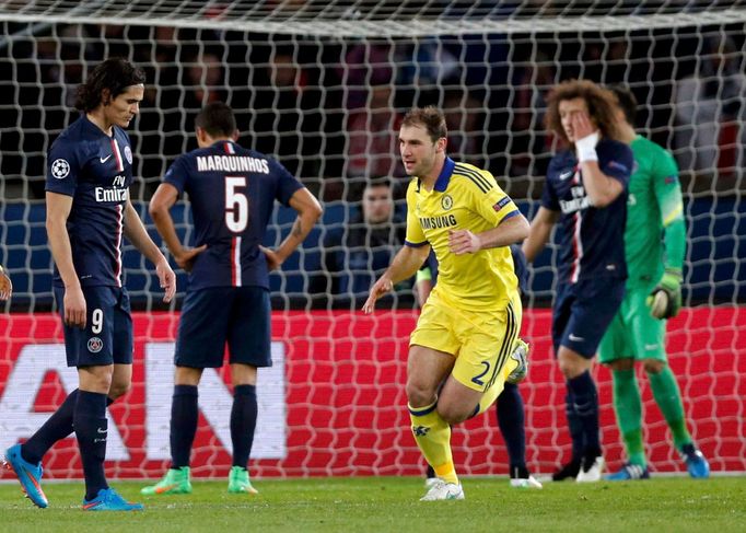 LM, PSG-Chelsea: Branislav Ivanovič slaví gól