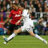 Liga mistrů: Real Madrid - Manchester United: Angel di Maria (22) - Patrice Evra