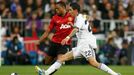 Liga mistrů: Real Madrid - Manchester United: Angel di Maria (22) - Patrice Evra