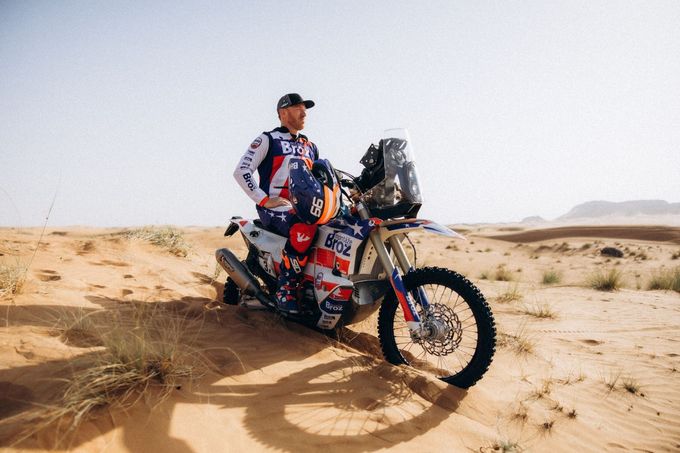 Jiří Brož (KTM) před Rallye Dakar 2025