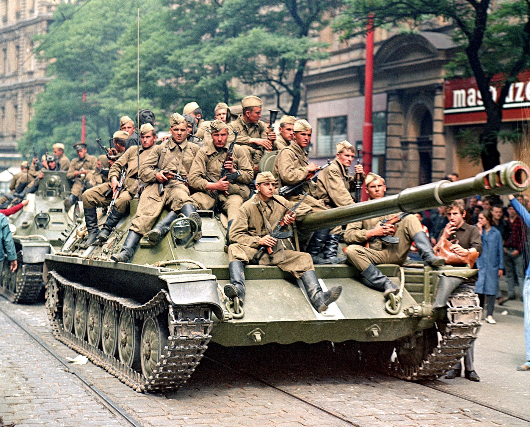 Jednorázové užití / Foto: Připomeňte si obrazem srpnovou invazi v roce 1968 / R