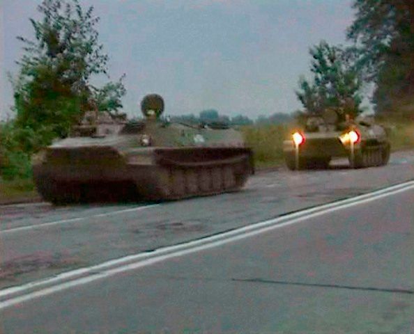 Tanky v Osetii