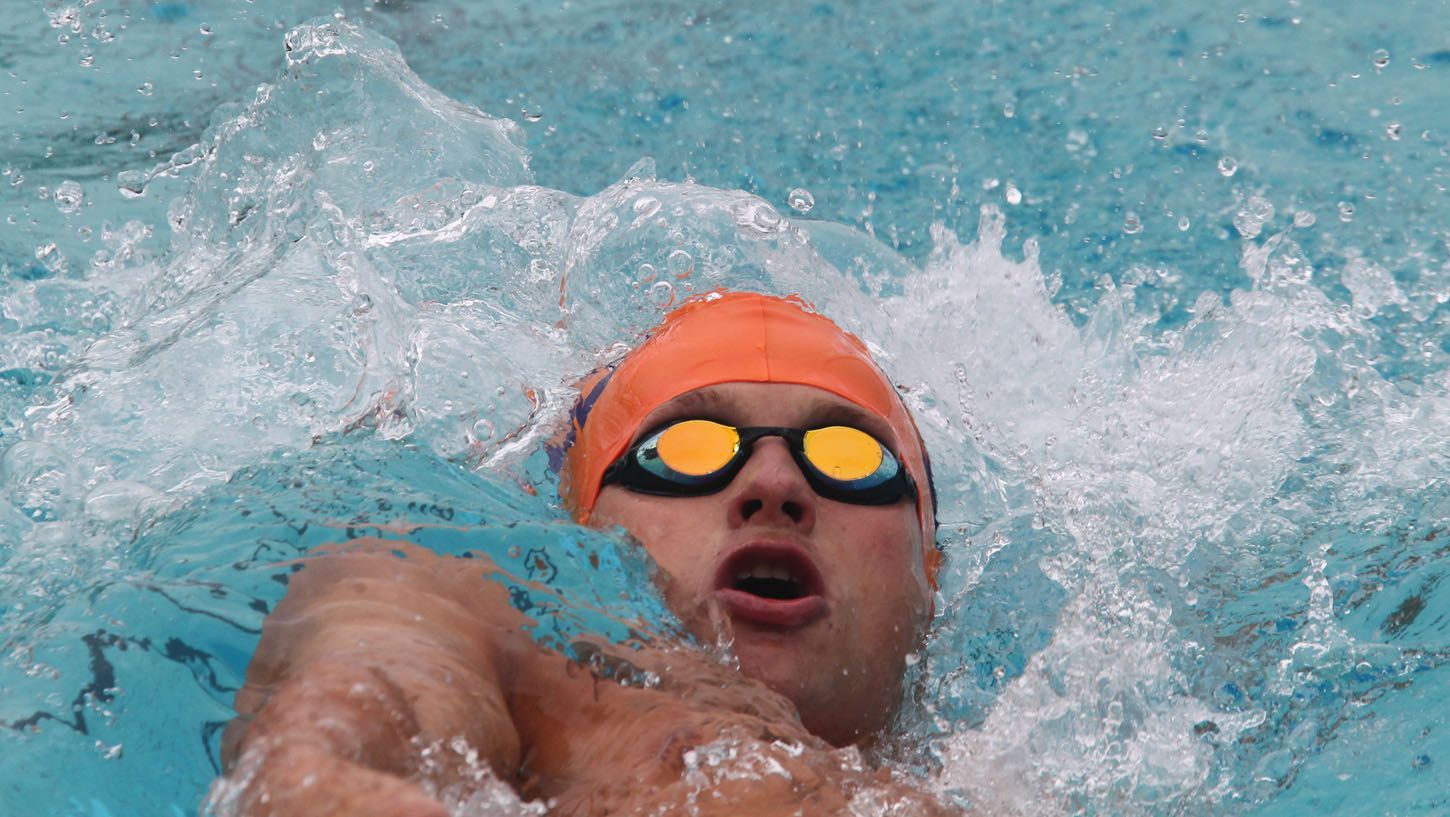 Roman Dmitryjev na MČR v plavání 2014
