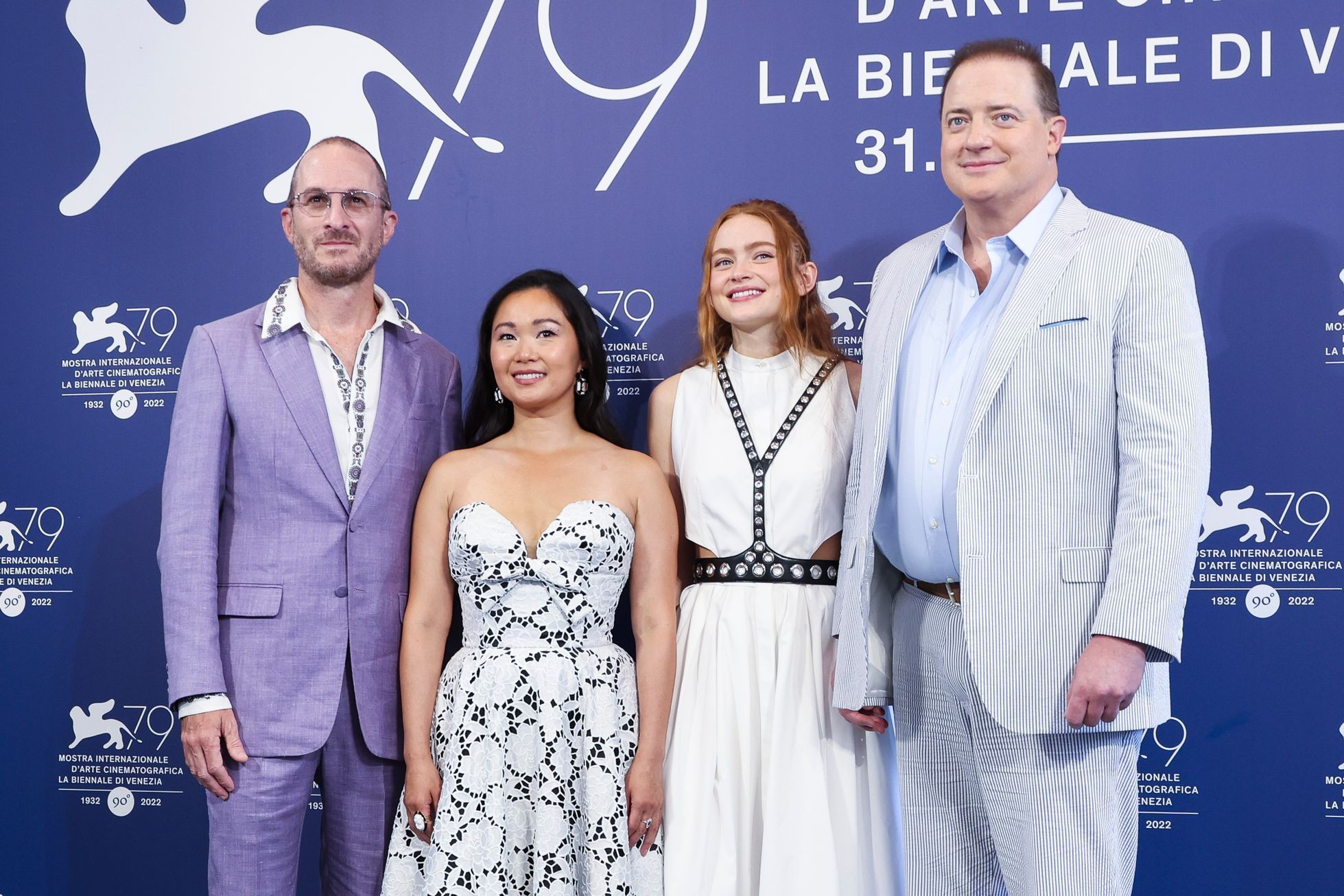 Darren Aronofsky, Sadie Sink, Brendan Fraser, Benátský filmový festival, 2022