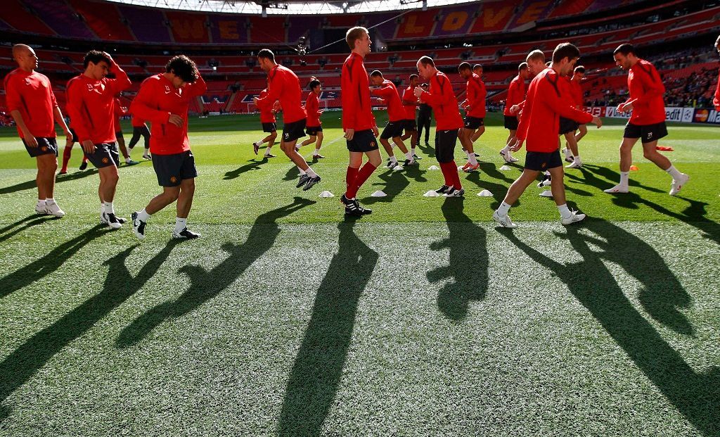 Finále Ligy mistrů, Wembley (Manchester United)