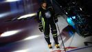 Jan 25, 2015; Columbus, OH, USA; Team Foligno forward Alex Ovechkin (8) of the Washington Capitals is introduced before the 2015 NHL All Star Game at Nationwide Arena. Ma