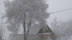Sníh v Prostějově