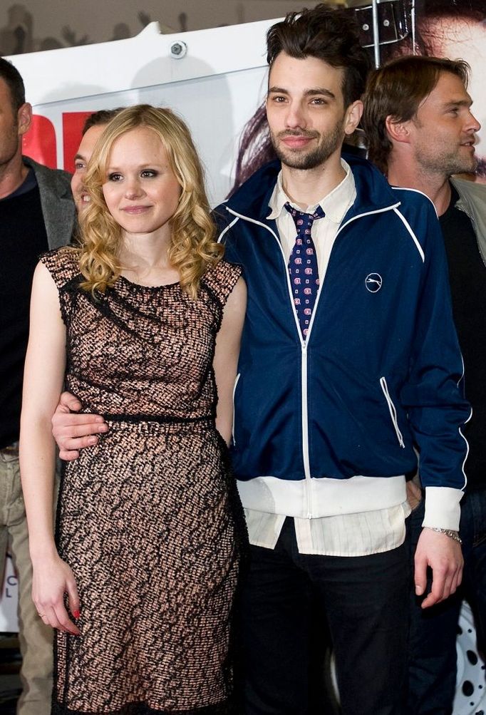 Alison Pill a její snoubenec Jay Baruchel