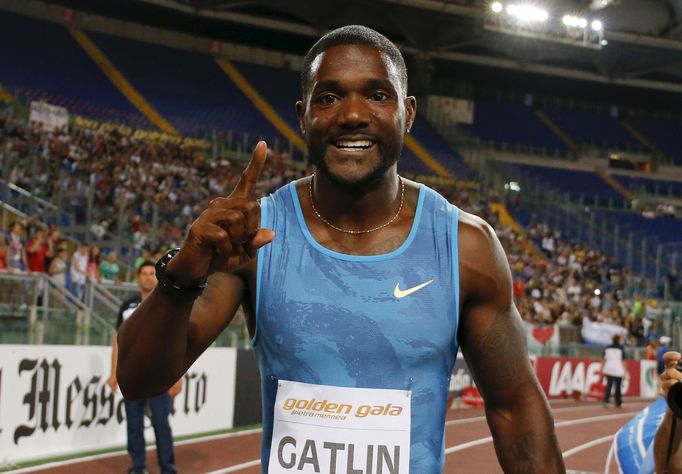 Justin Gatlin na Diamantové lize 2015