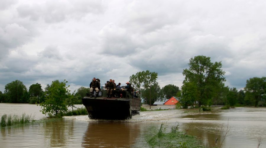 Povodně v Polsku
