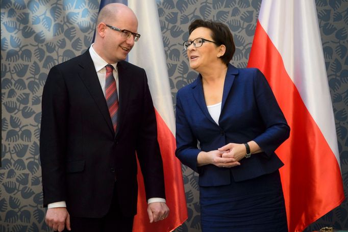 Ewa Kopaczová a Bohuslav Sobotka