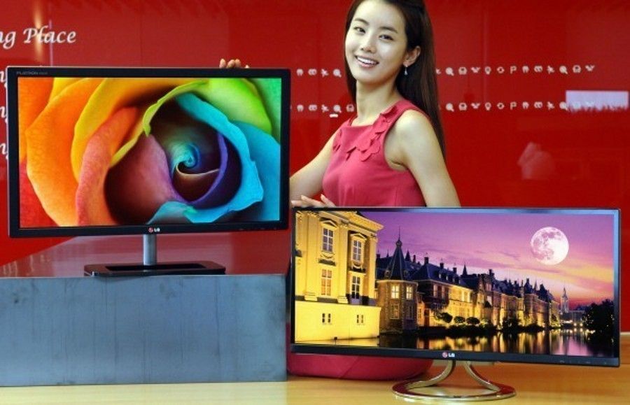 LG EA93 a EA83 širokoúhlé IPS LED Monitory