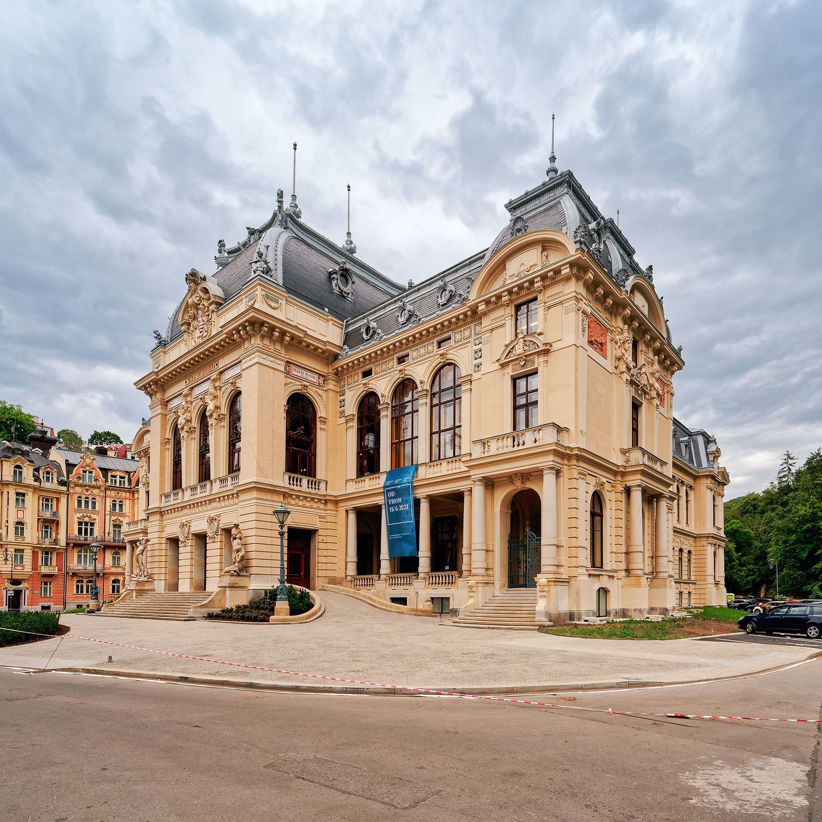 Císařské lázně, karlovarský sál, Petr Hájek