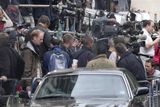 Odchod Blaira z Downing Street vyhlížil kordon novinářů