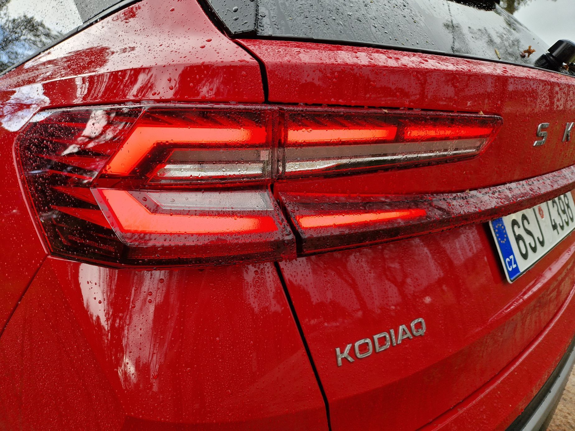Škoda Kodiaq živě Španělsko