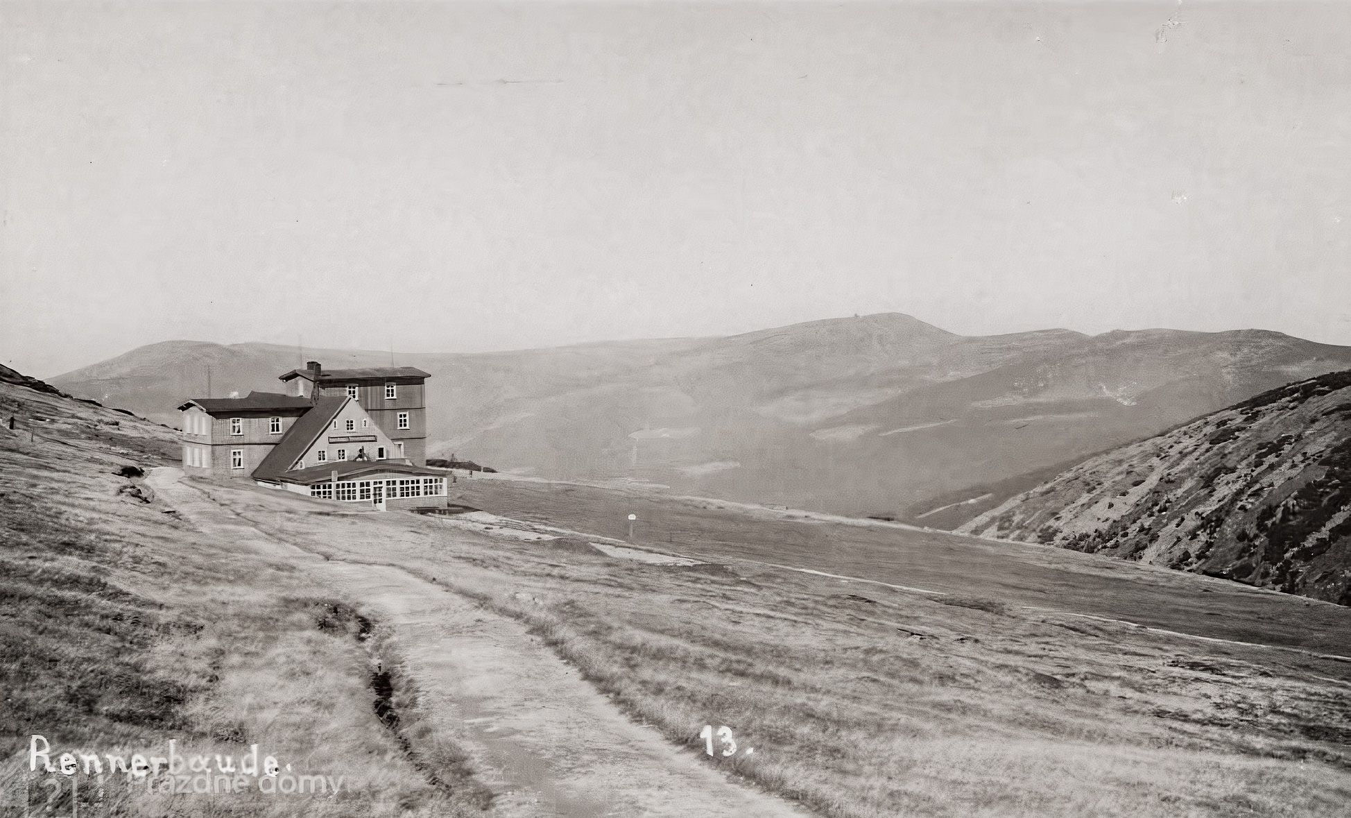 Rennerova bouda , Krkonoše, Zaniklé boudy, Zaniklé chaty, hory, historie, Domácí