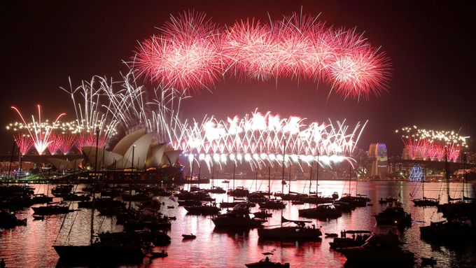 Sydney vítá rok 2017.