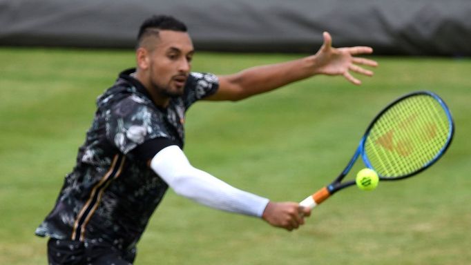 Nick Kyrgios na turnaji v Queen's Clubu