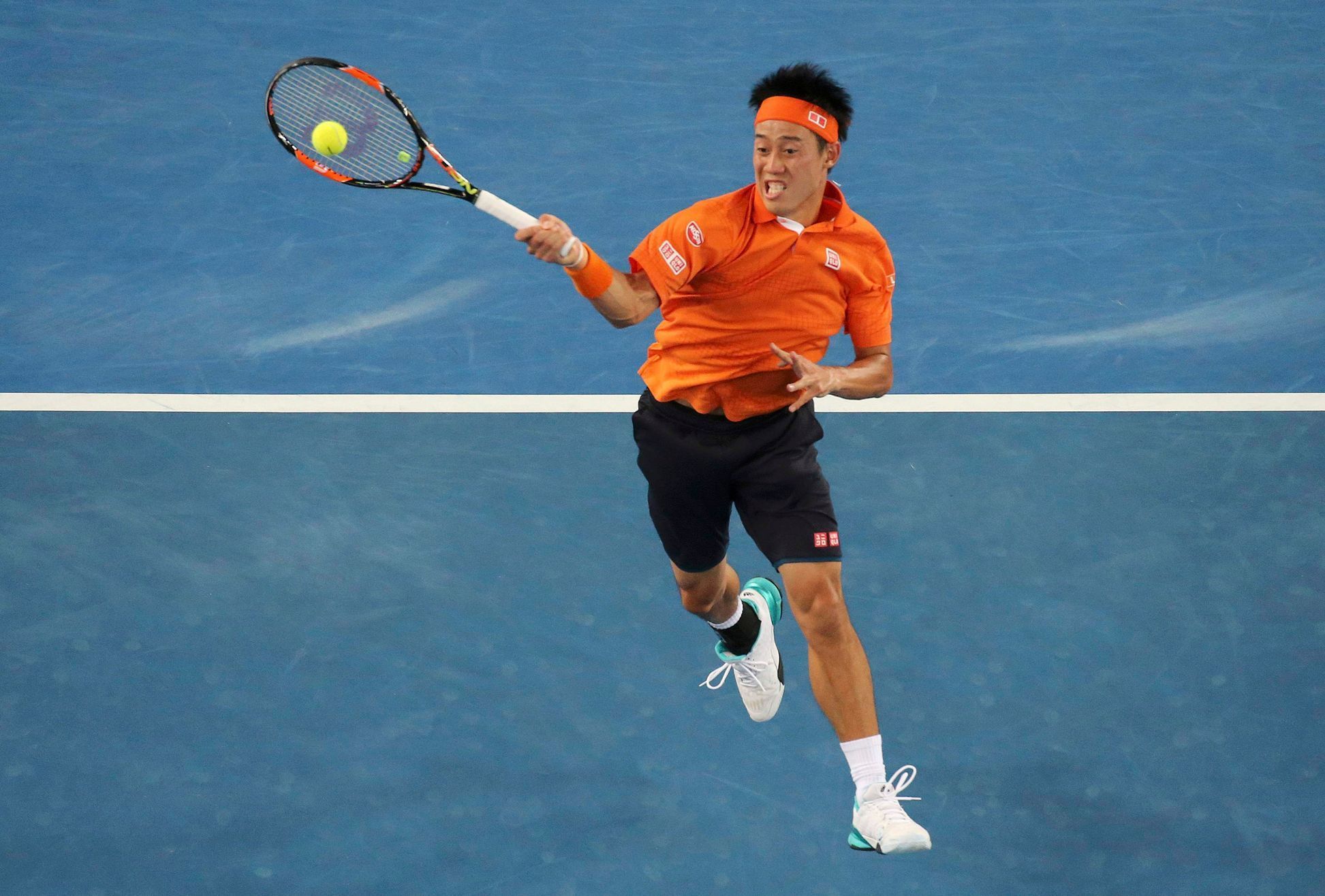 Kei Nišikori na Australian Open 2016