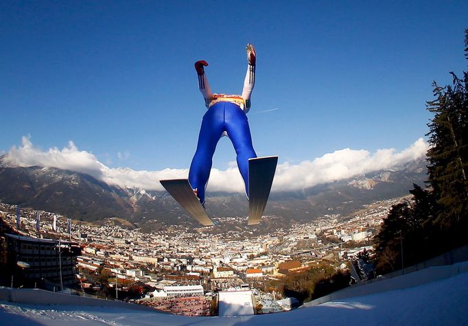 Domen Prevc na Turné čtyř můstků 2017 (Innsbruck)