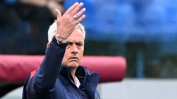 José Mourinho, trenér AS Řím.