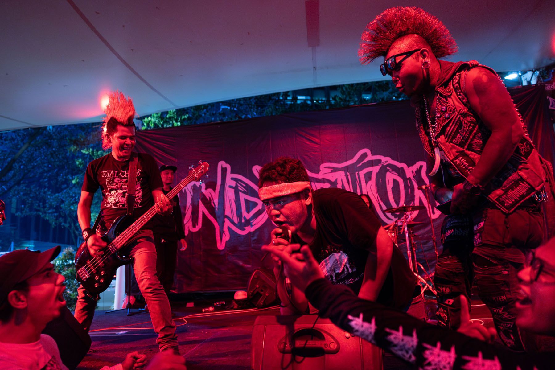 Jakarta, Indonésie, Punk