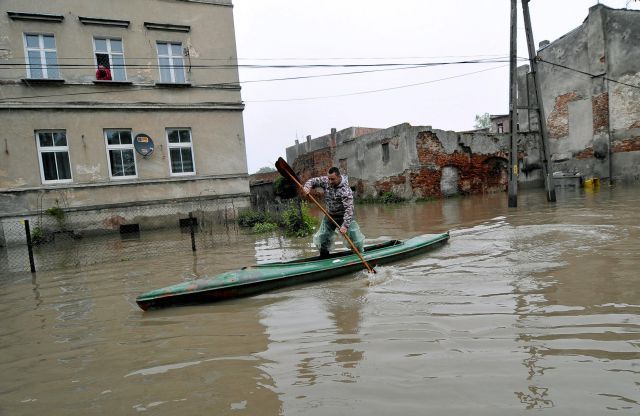 Polsko záplavy