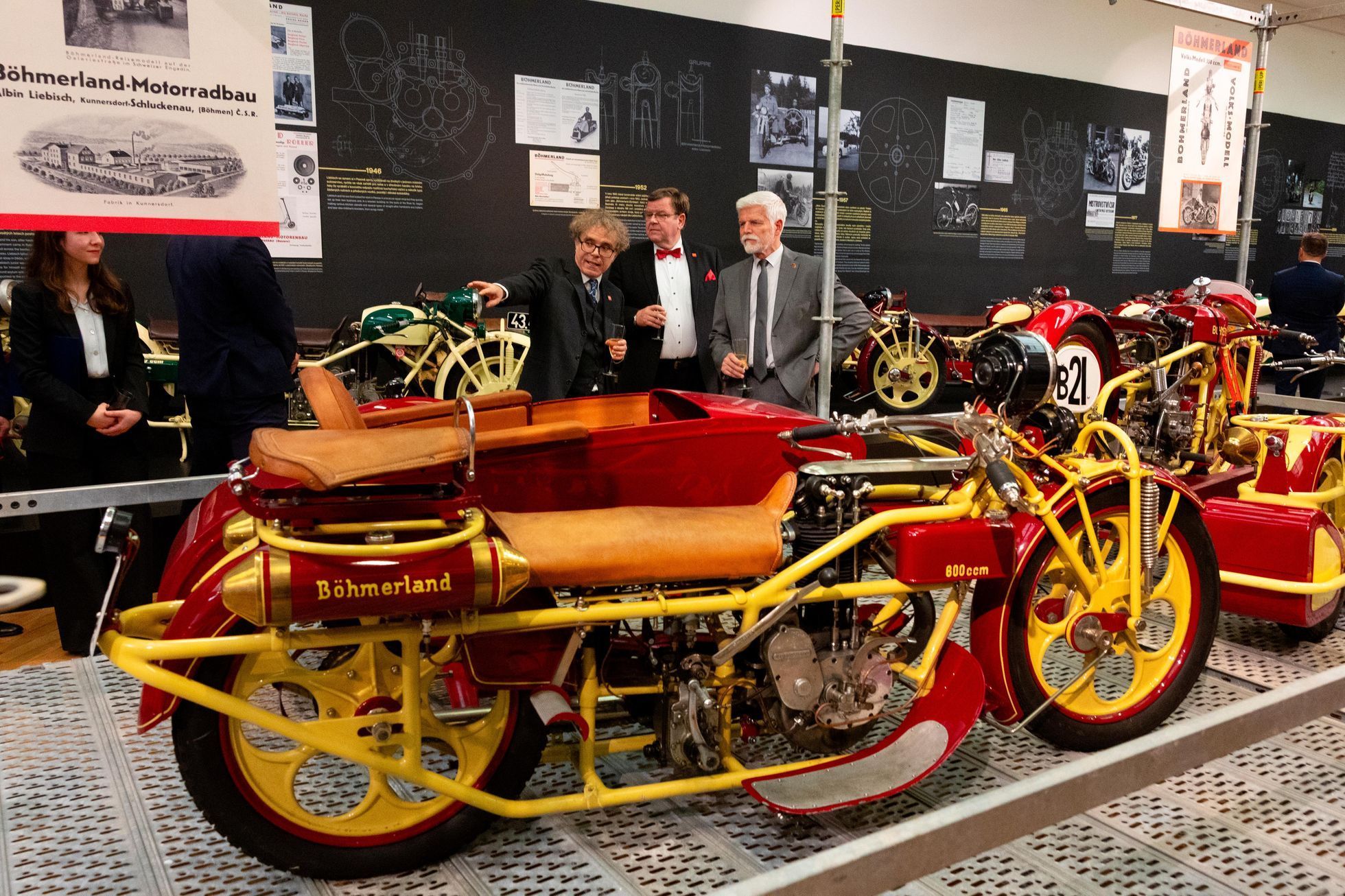 Otevření výstavy Čechie-Böhmerland Petr Pavel