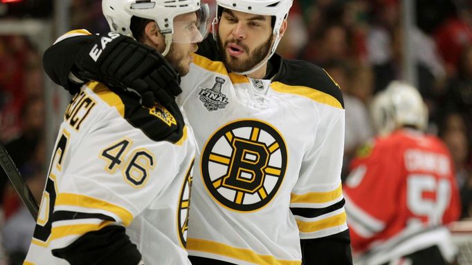 Finále Stanley Cupu: Chicago - Boston (radost Krejčího s Hortonem)