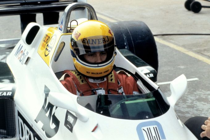 F1 1983: Ayrton Senna, Williams.