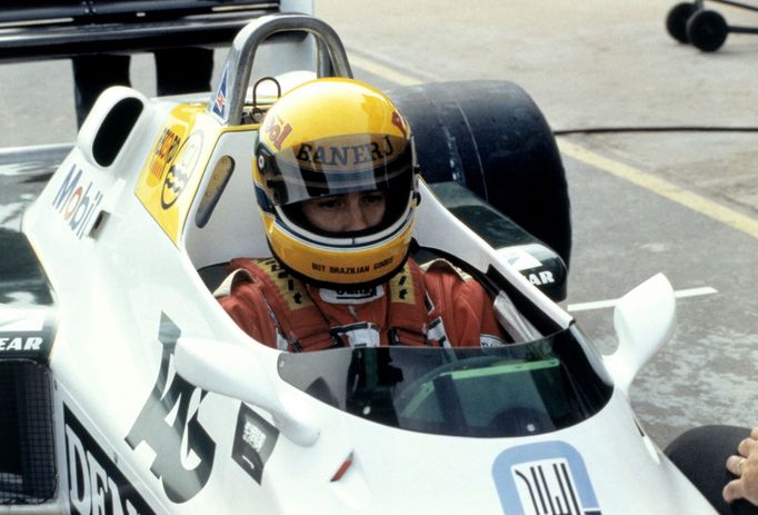 F1 1983: Ayrton Senna, Williams.