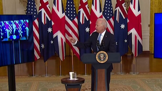 Prezident USA Joe Biden zřejmě zapomněl jméno australského premiéra.