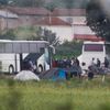 Vyklízení uprchlického tábora v Idomeni